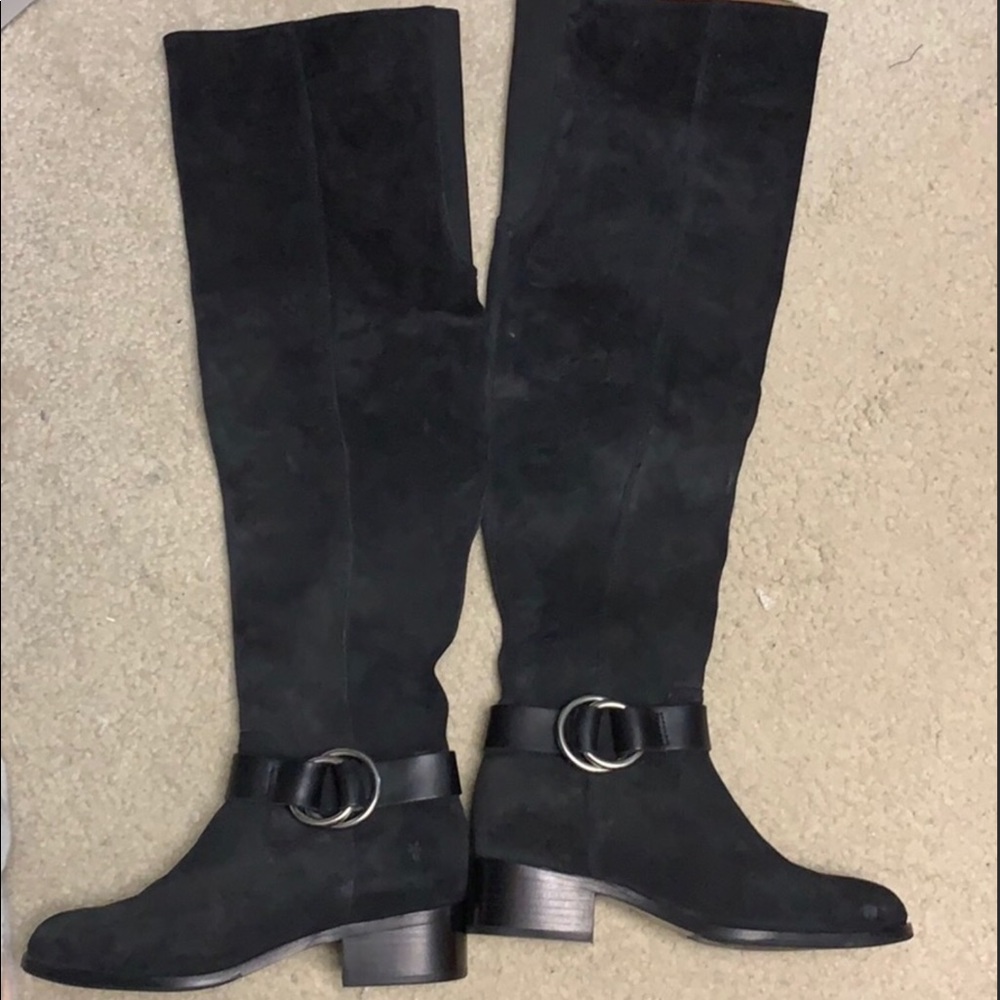 Excellent FRYE Above Knee Suede Boot. Never Worn!